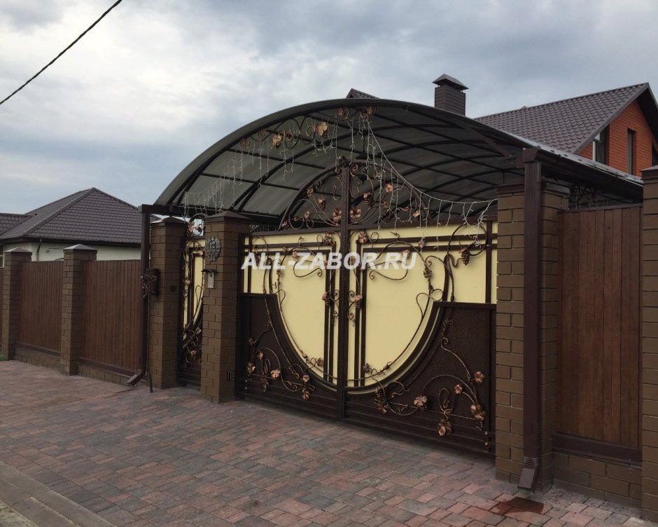 Николица ворота кованые Белгород