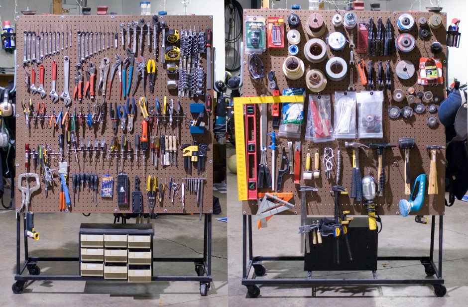 Гаражный стенд для инструмента