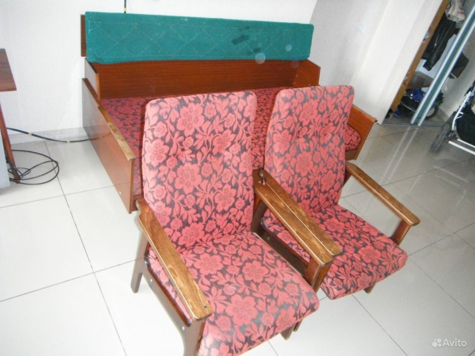 Раскладной Советский диван-кровать