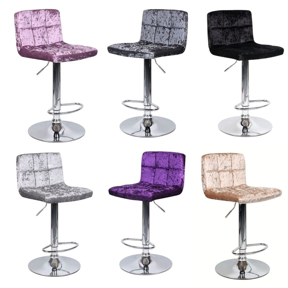 Стул барный Wesley Velvet