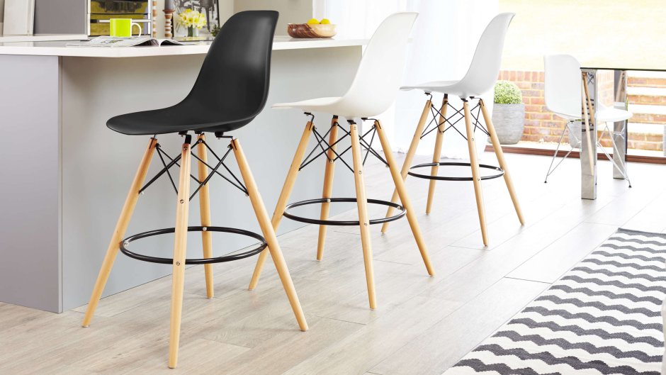 Стул Eames DSW белый