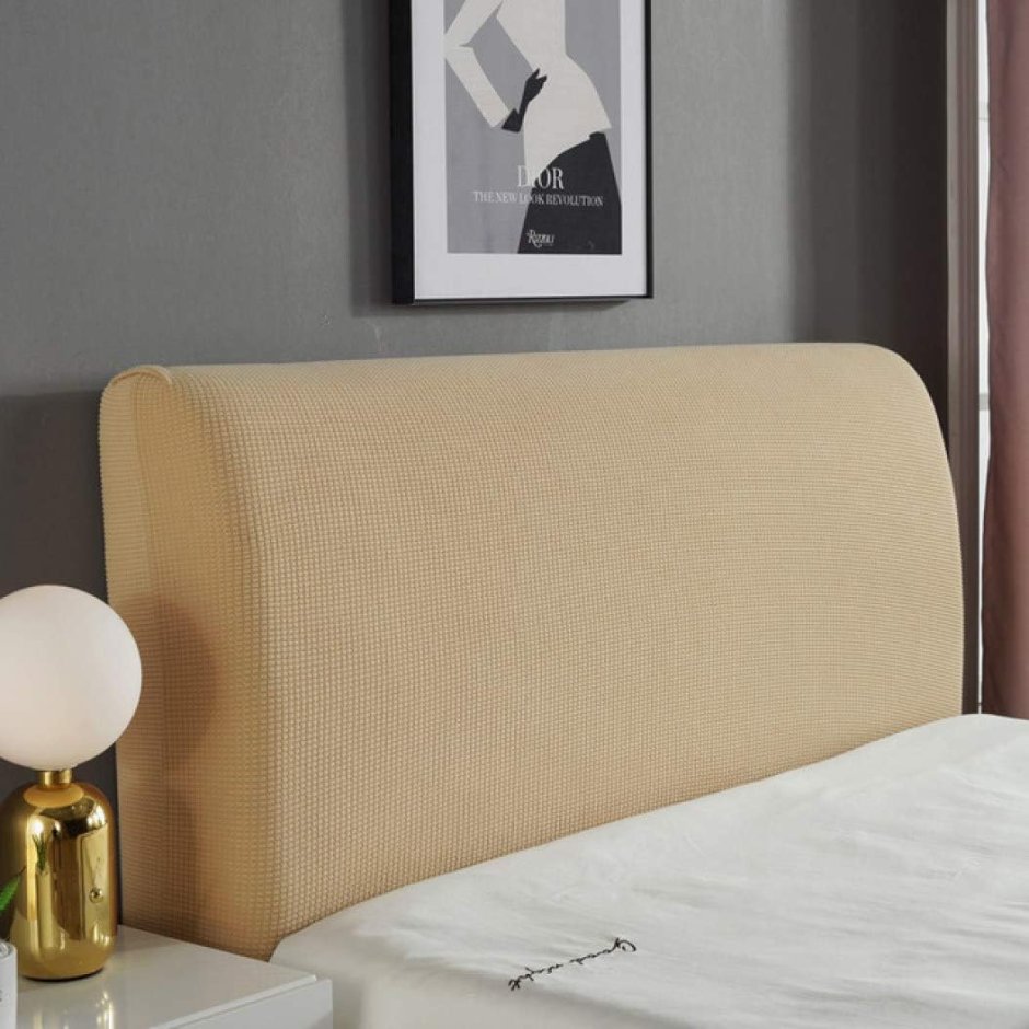 Чехол на спинку кровати кожзам 160-220