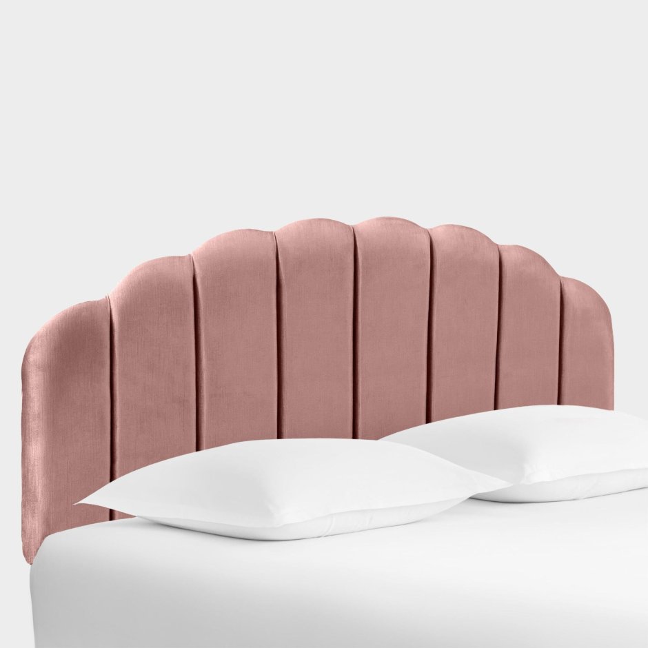 Мягкое изголовье для кровати полукругом