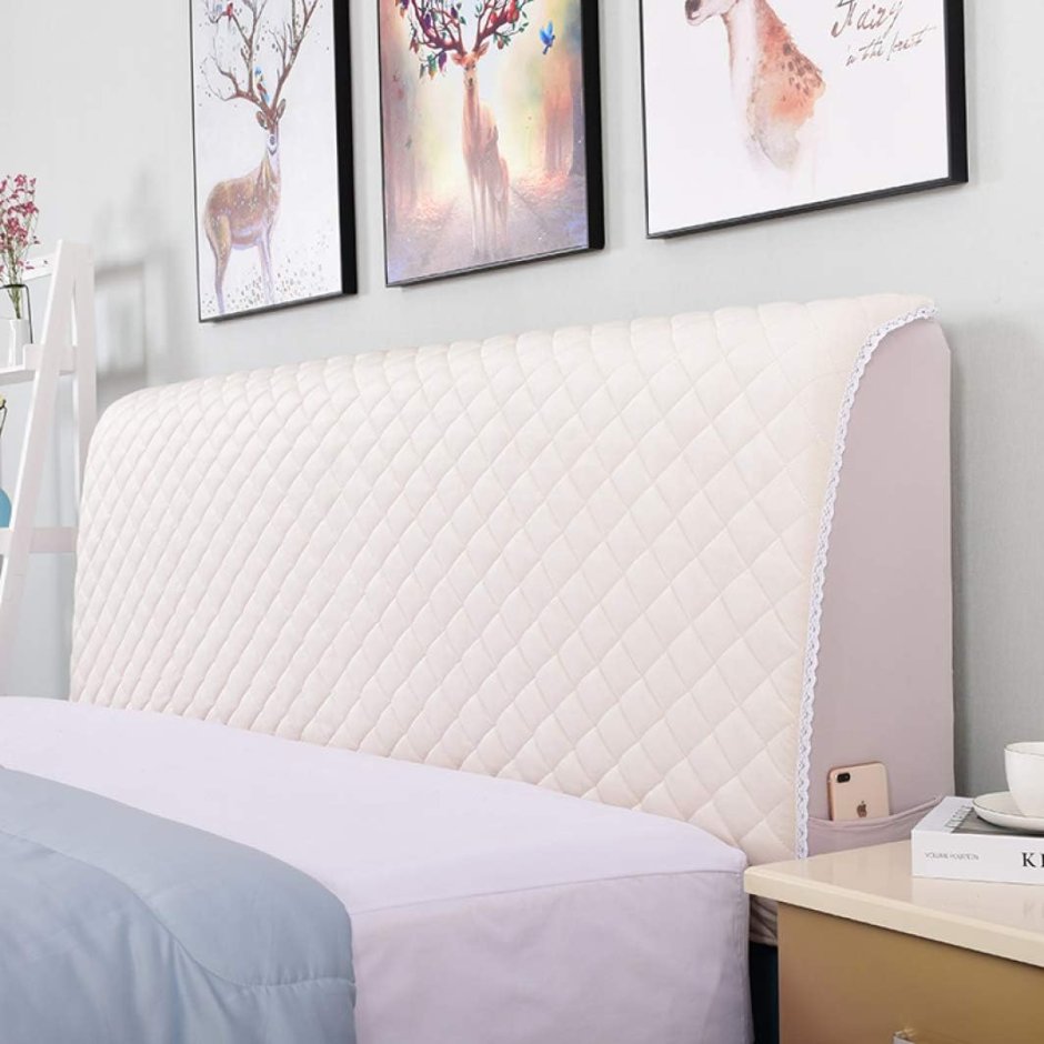 Чехол на изголовье кровати