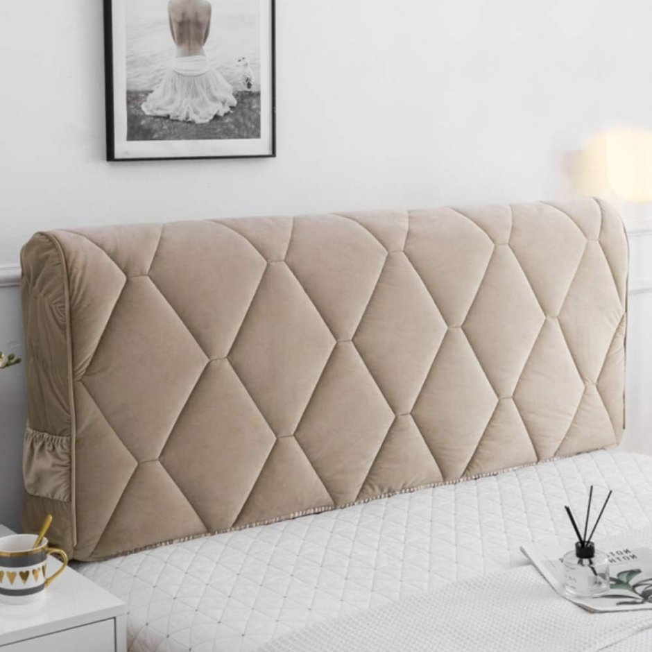 Мягкое изголовье для кровати Орион 225.34, экокожа размер