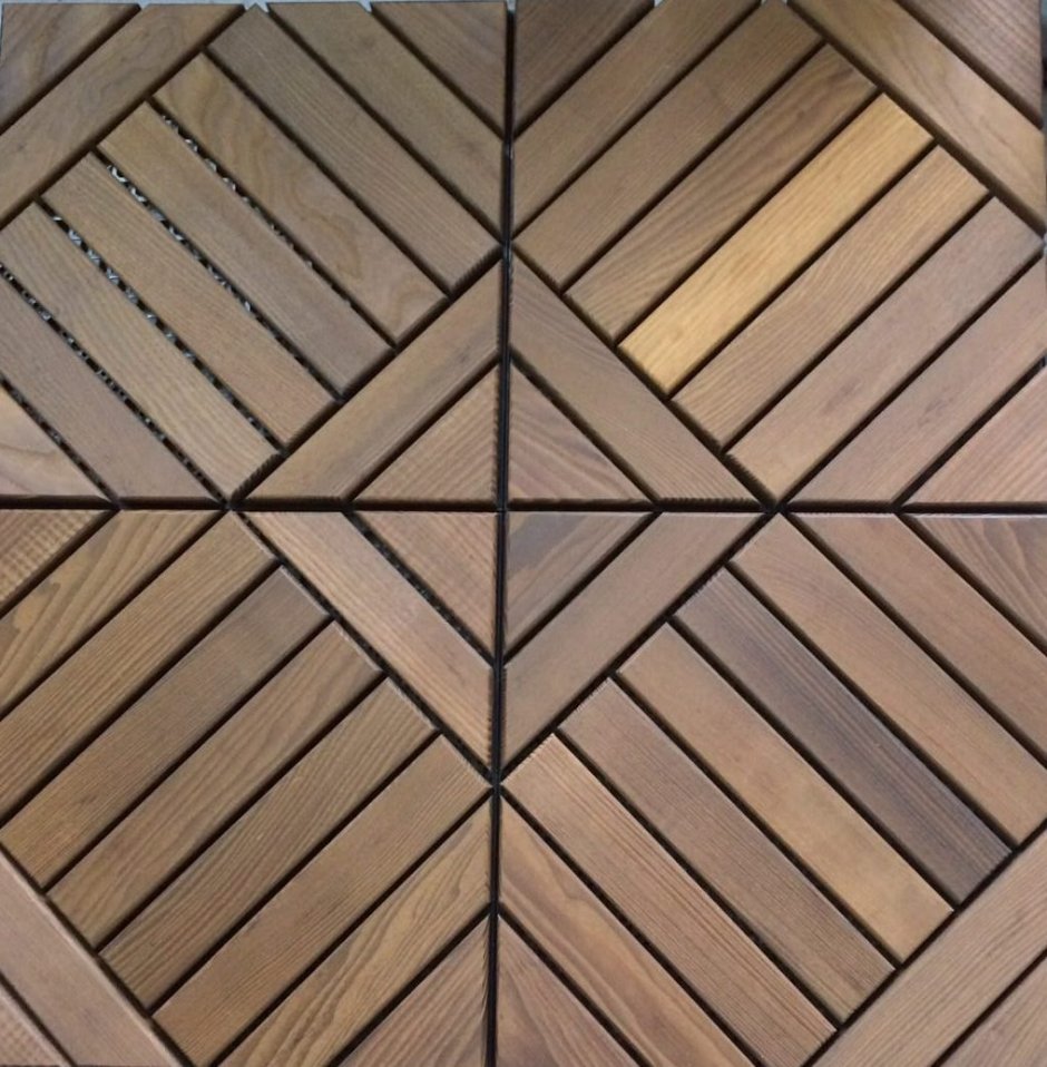 Садовый паркет из березы