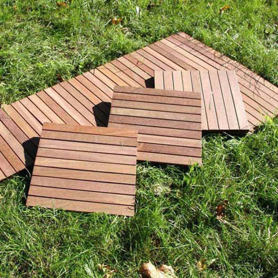 Садовый паркет декинг лиственница