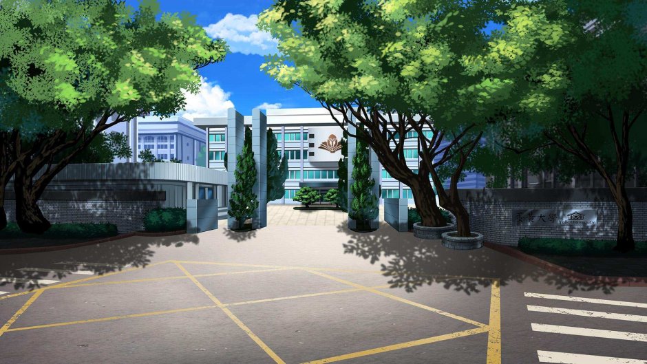 Фон школа здание