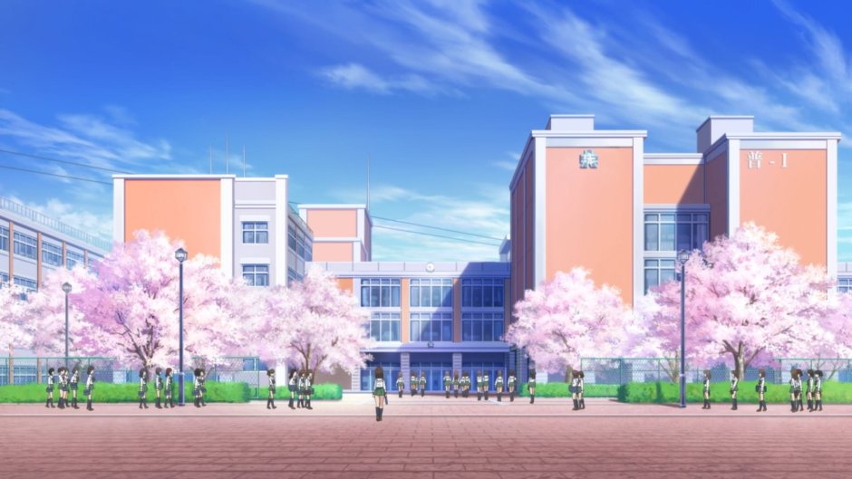 Школа гача лайф Япония