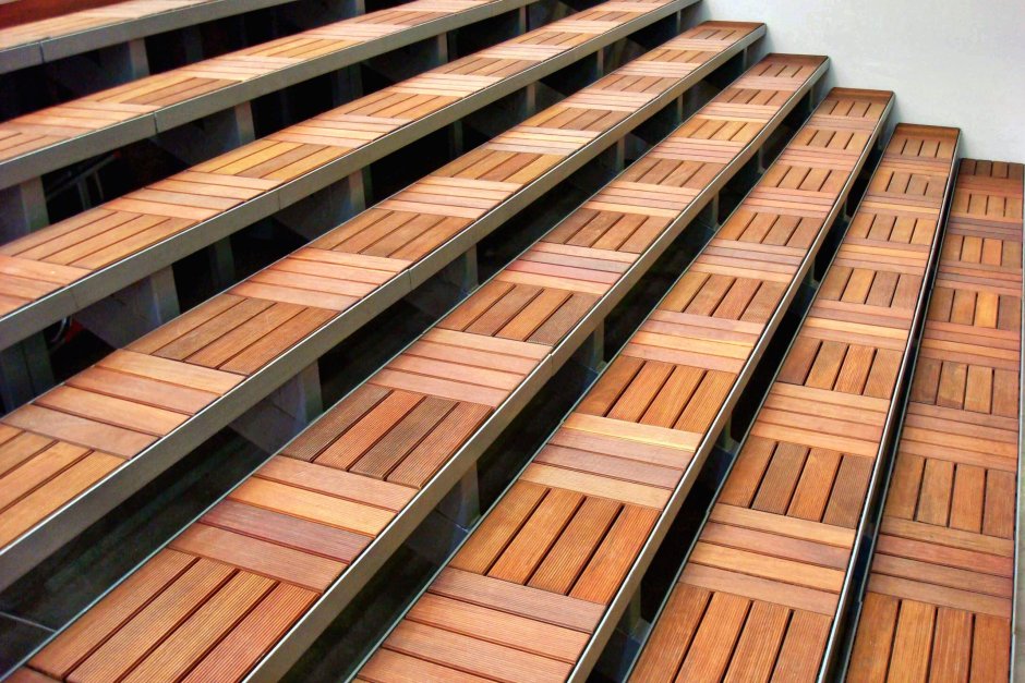 Садовый паркет т10 термоберёза