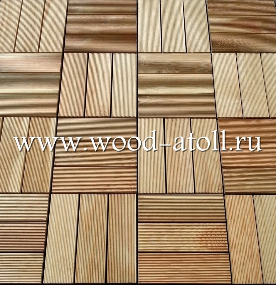 Садовый паркет лиственница