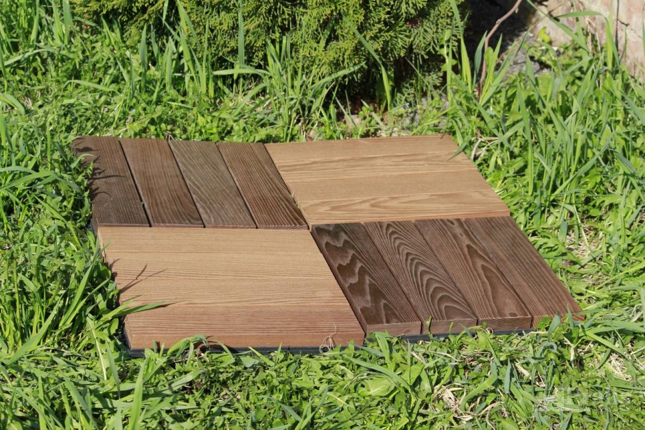 Садовый паркет