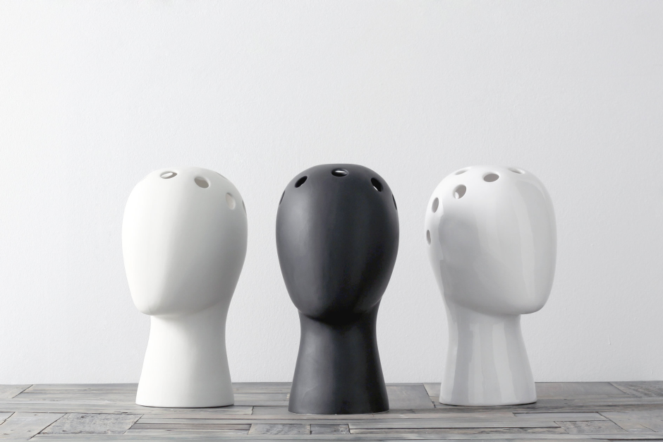 Ваза в виде головы