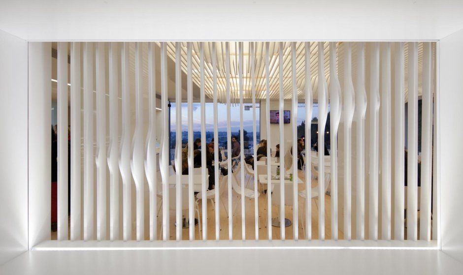 Зеркало с рейками