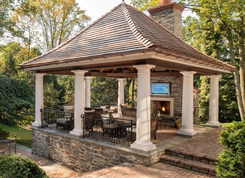 Беседка в английском стиле