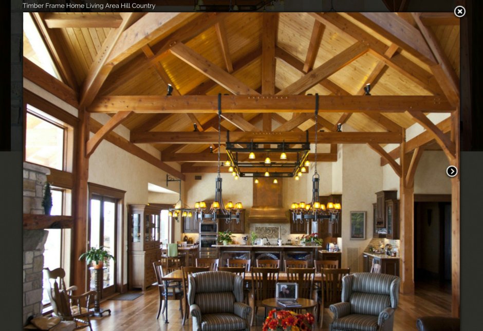 Дом в стиле Тимбер фрейм