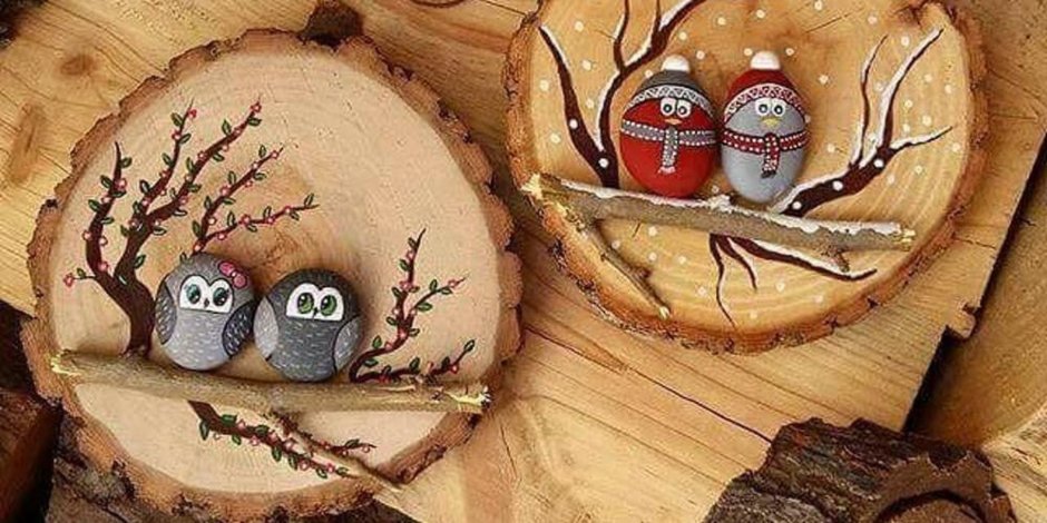 Поделки на спилах