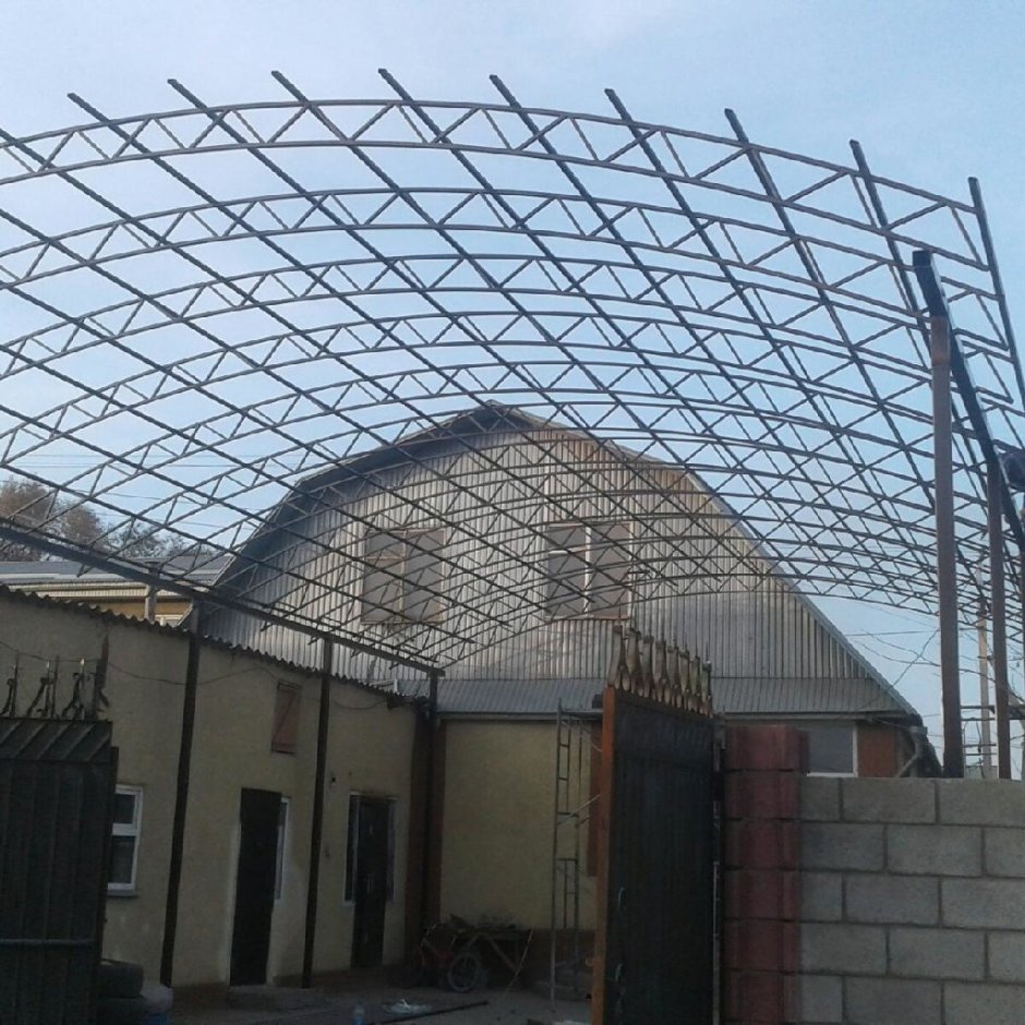 Виноградный навес ферма