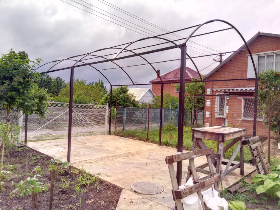 Навес для винограда