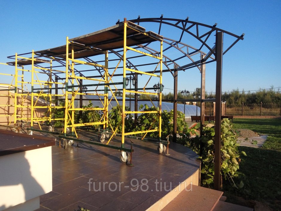 Навес для винограда