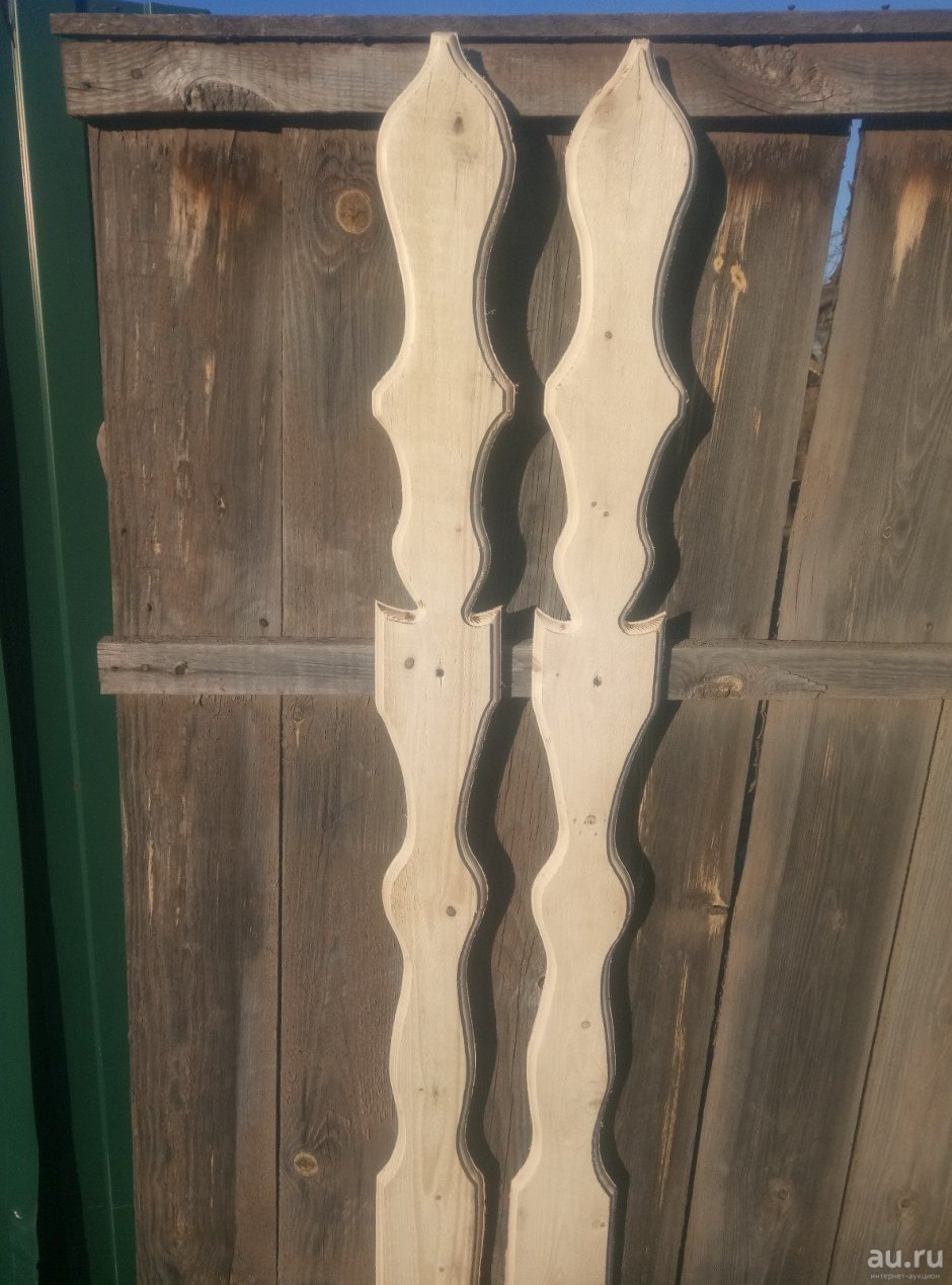 Резной штакетник из дерева