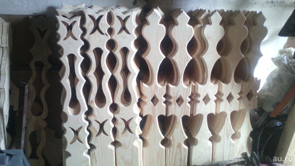 Плоские балясины