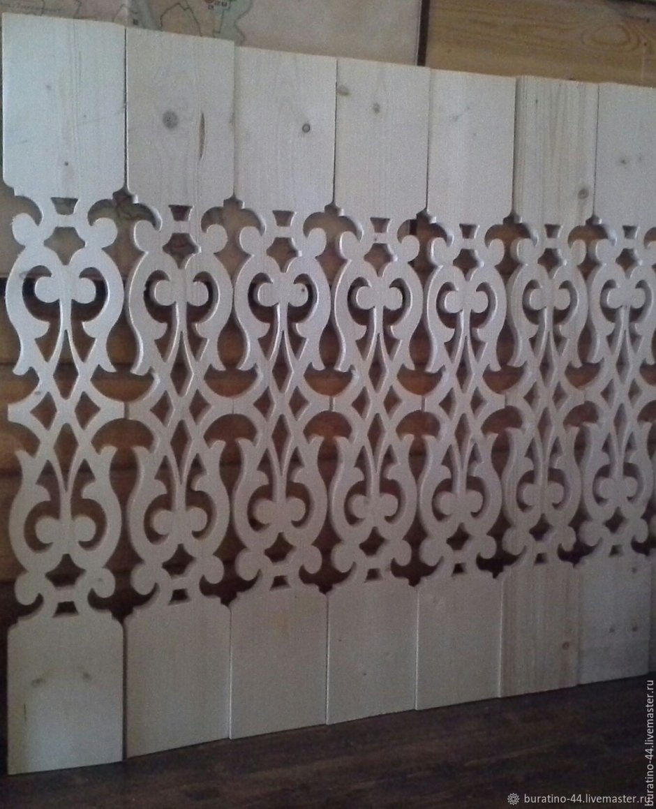 Прорезная резьба балюстрада