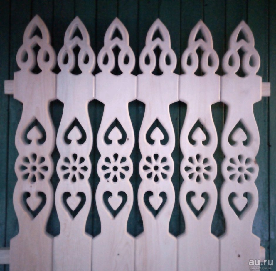 Резной штакетник