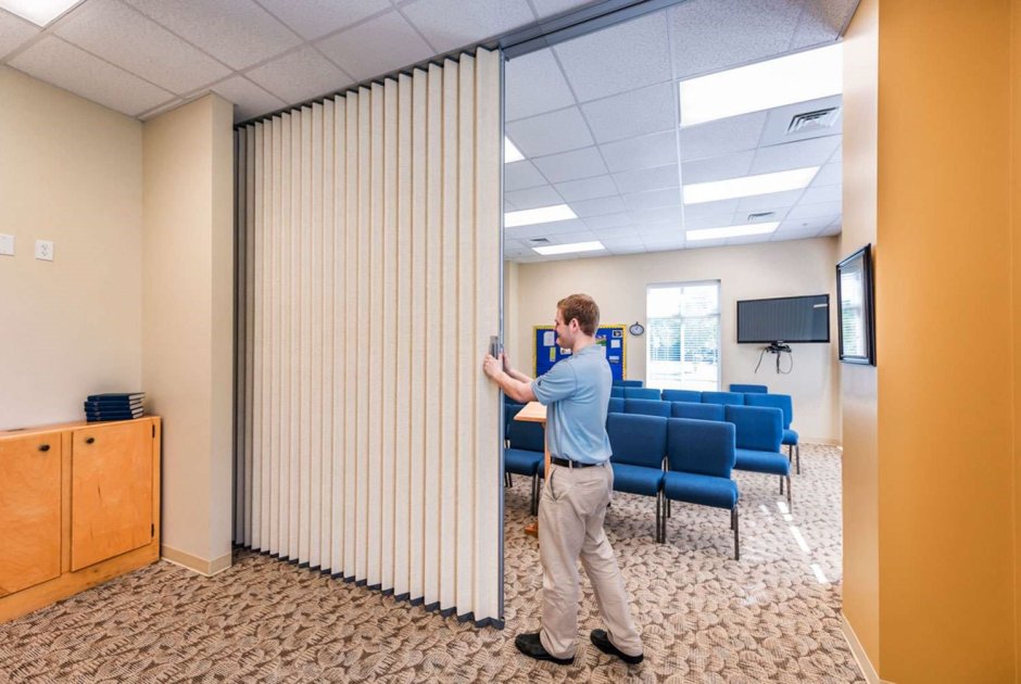 Мягкие раздвижные перегородки Lauf leise