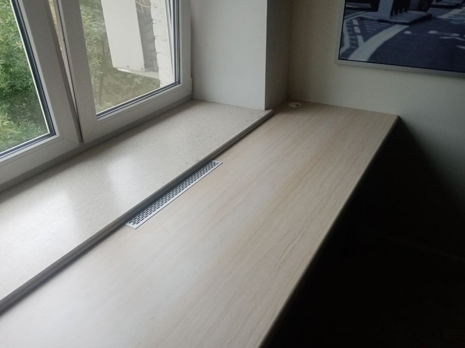 Подоконник из ламинированного ДСП