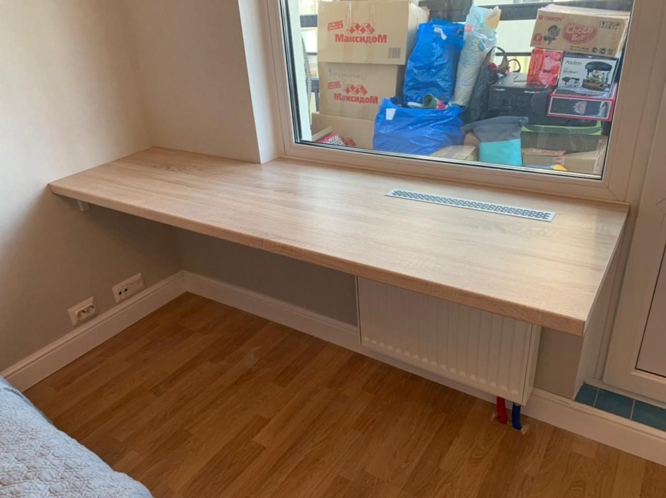 Подоконник из ЛДСП столешницы