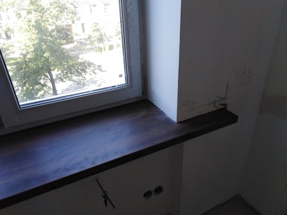 Подоконник из ДСП