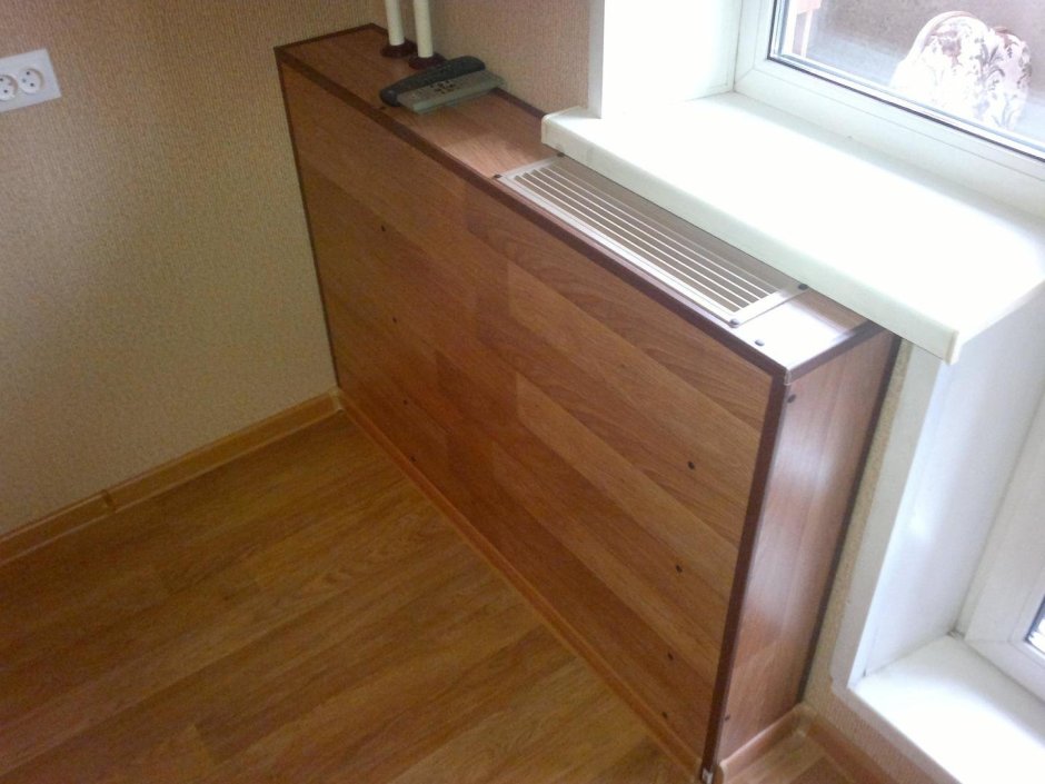 Экран радиатора из ламината