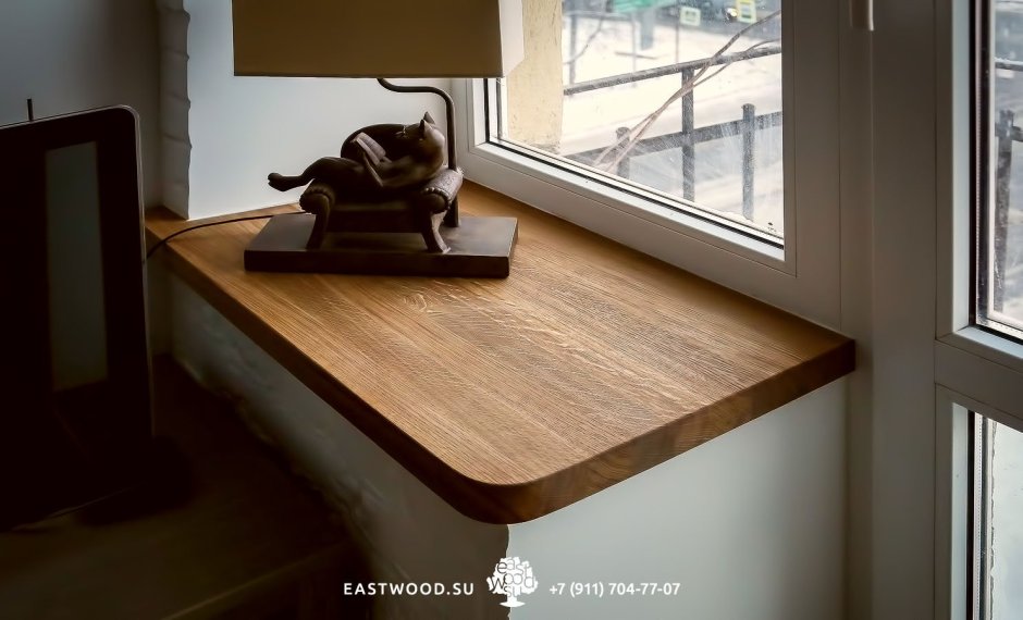 Подоконник из дерева