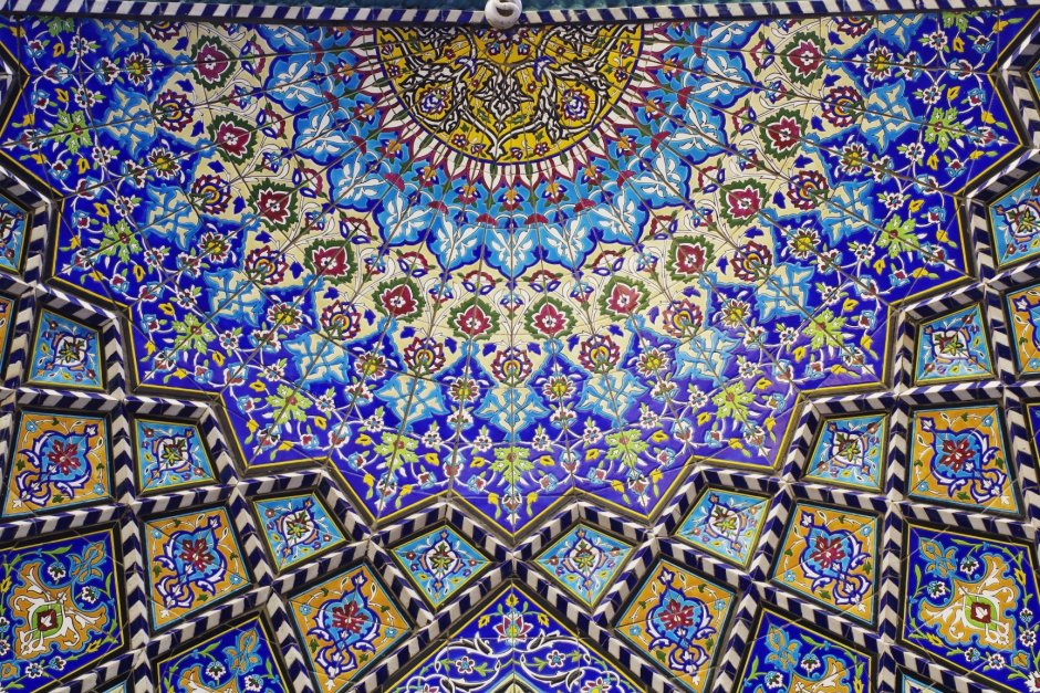 Персидская мозаика Гирих