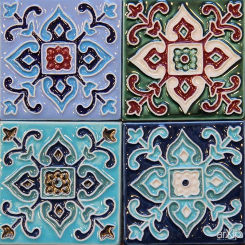 Изразцы в марокканском стиле
