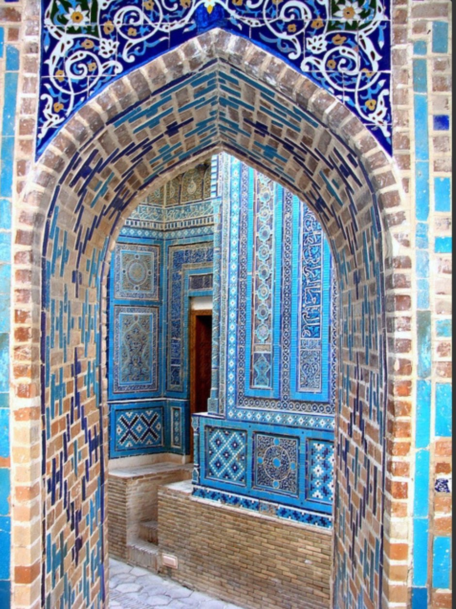 Регистан Самарканд мозаика
