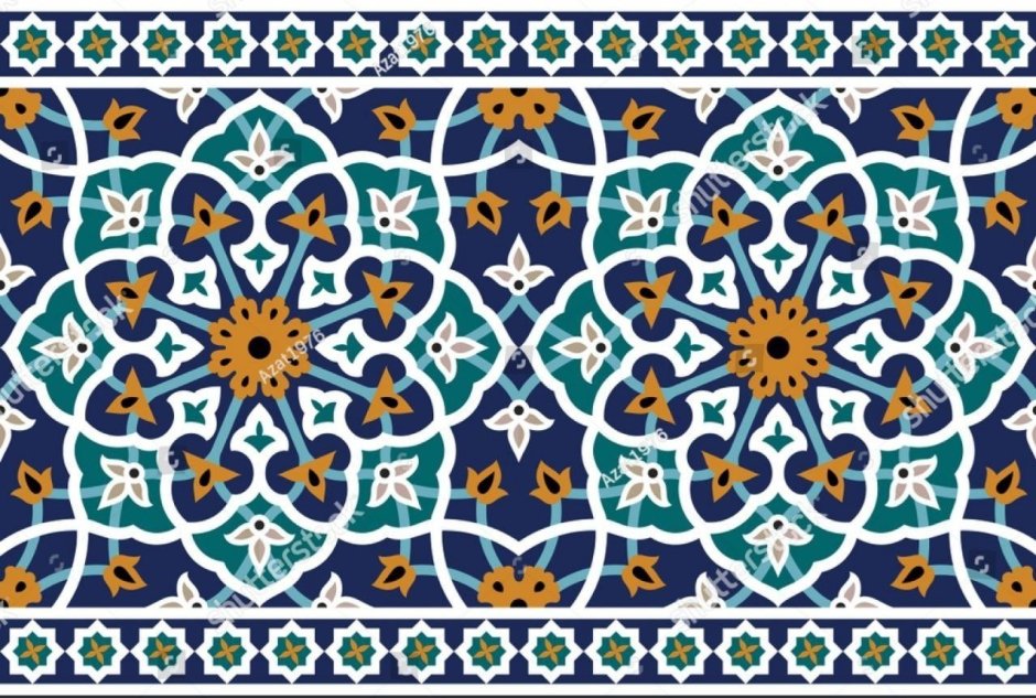 Самаркандские узоры и орнаменты