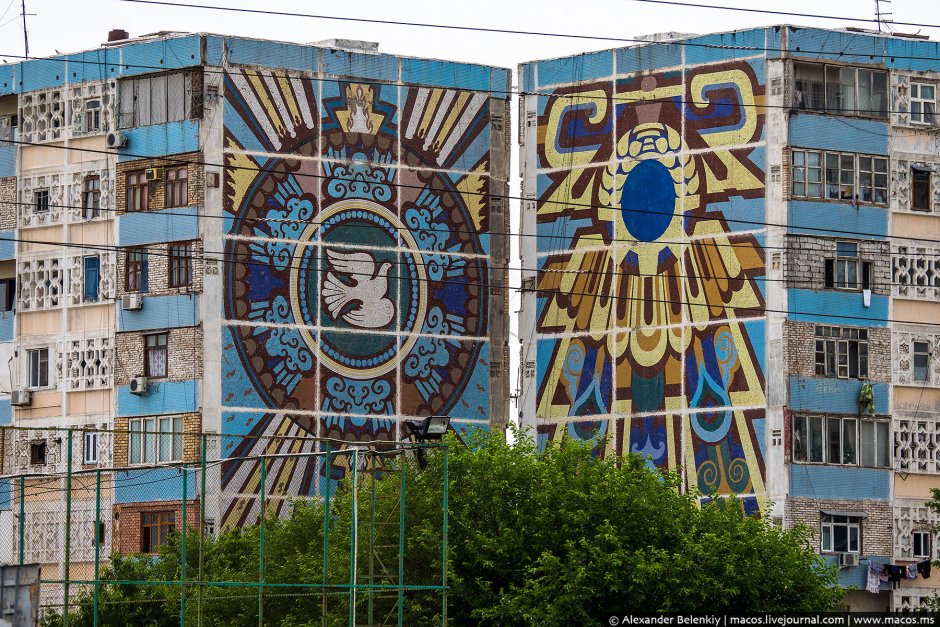 Ташкент Телецентр мозаика