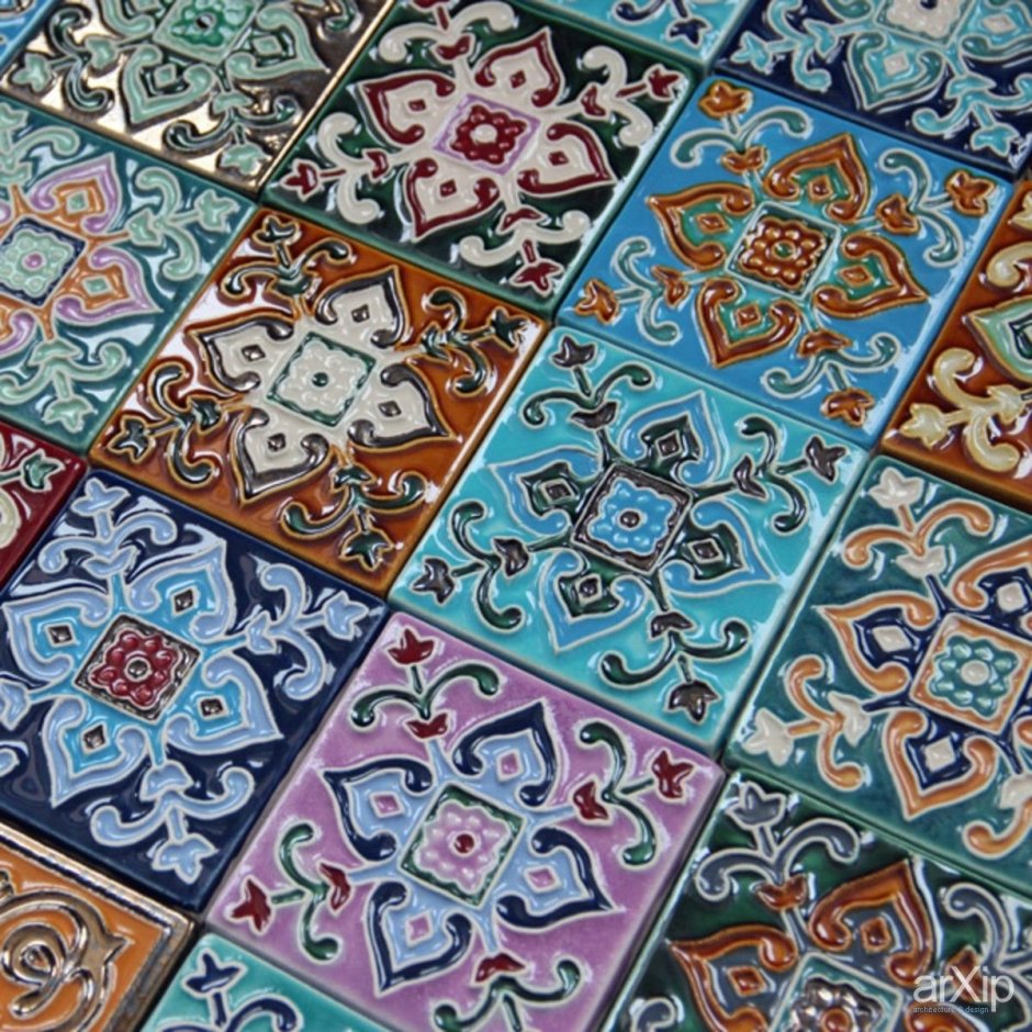 Изразцы в марокканском стиле