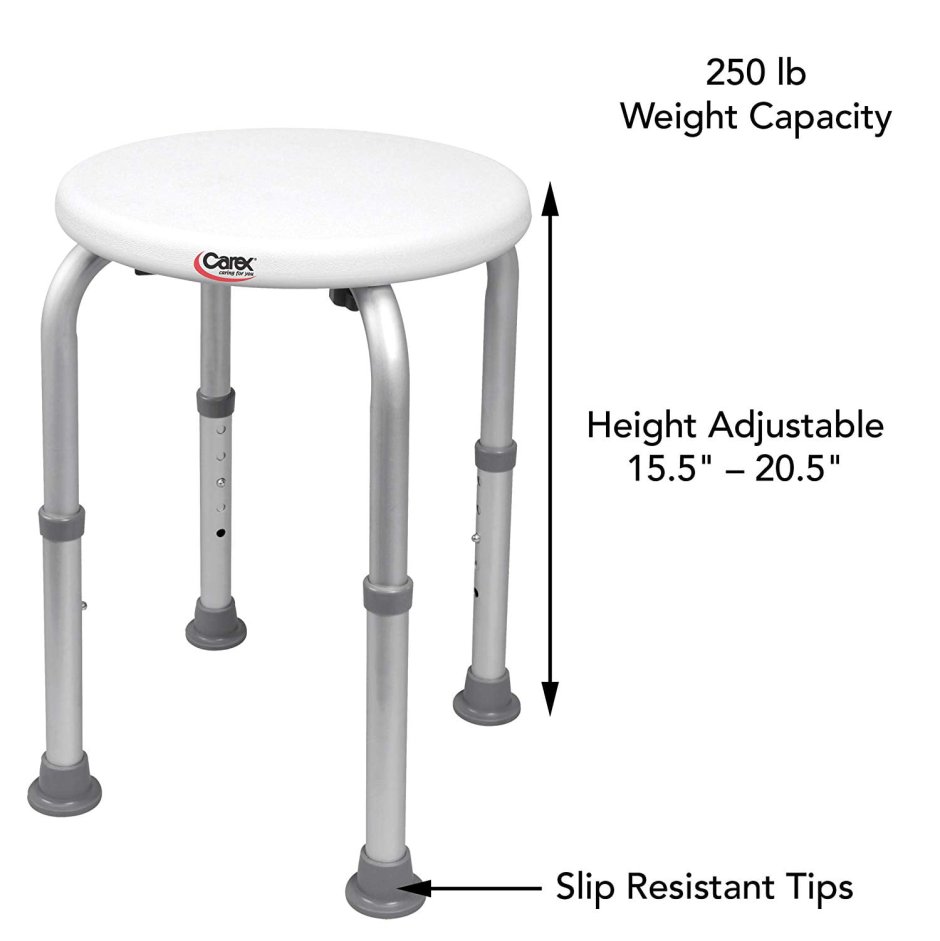 Табурет для узкой ванны