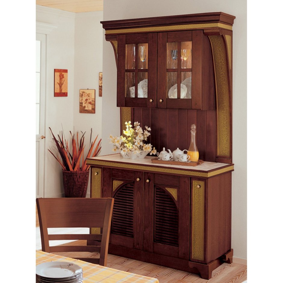 Буфет Милано (ольха/орех)