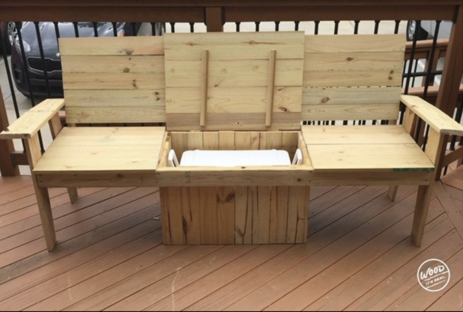 Скамейки комбинированные со столом