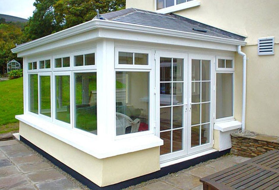 Пластиковые веранды в частный дом