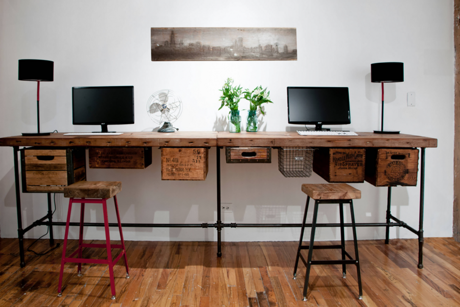 Письменный стол Wood&Steel Chicago