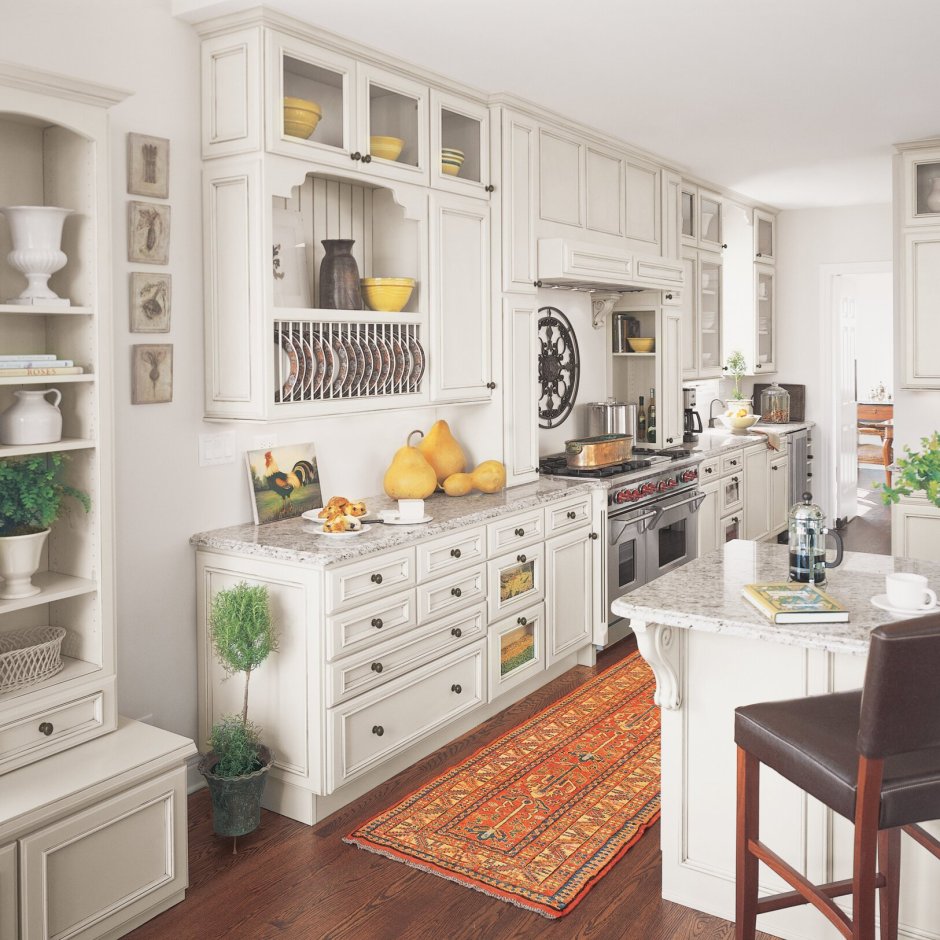 Ниша в кухне в стиле Прованс