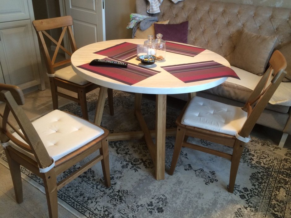 ЛЕКСВИК стол круглый