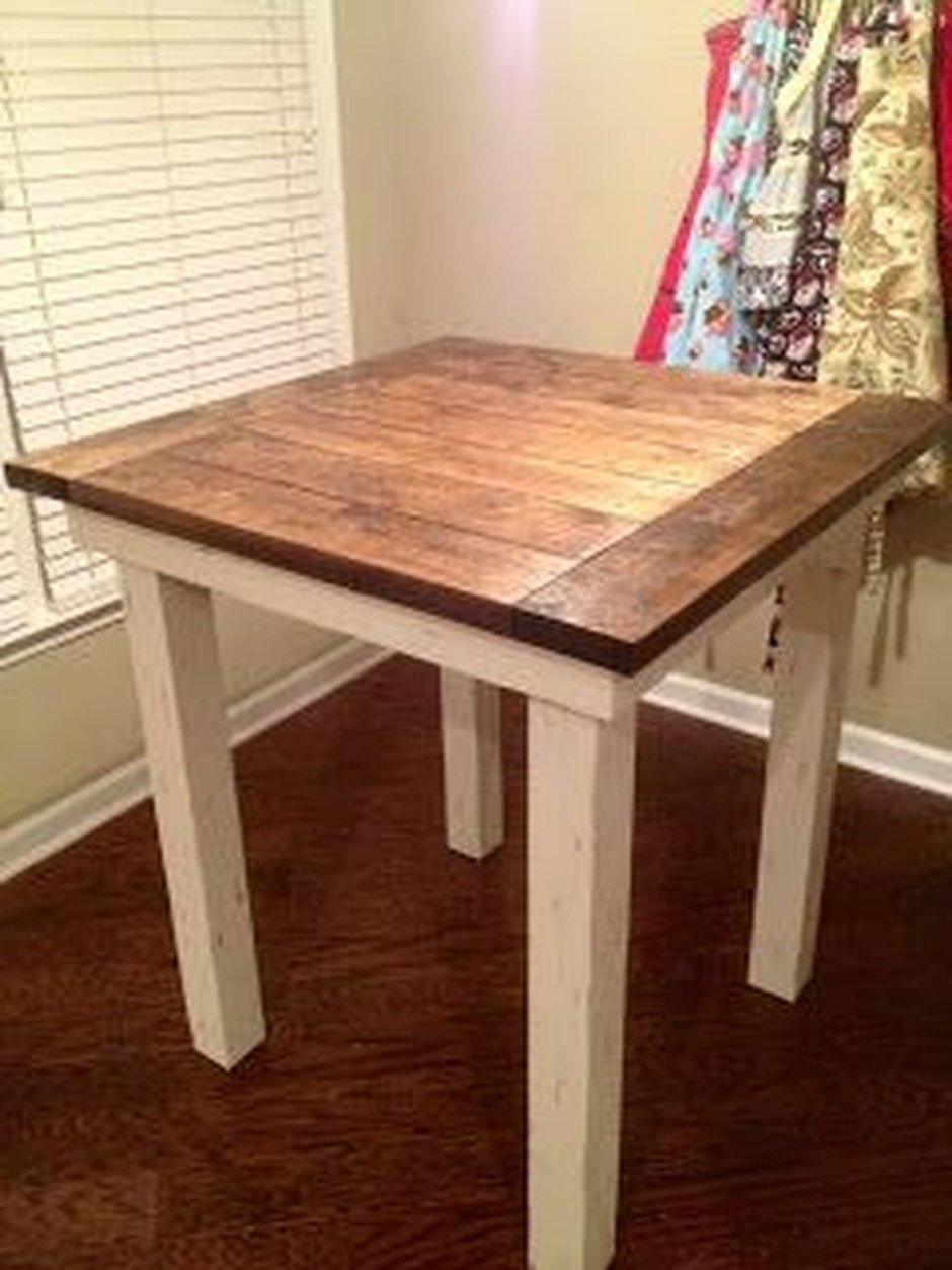 Кухонный стол переделанный из