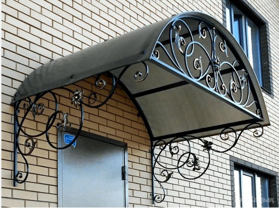 Кованые козырьки