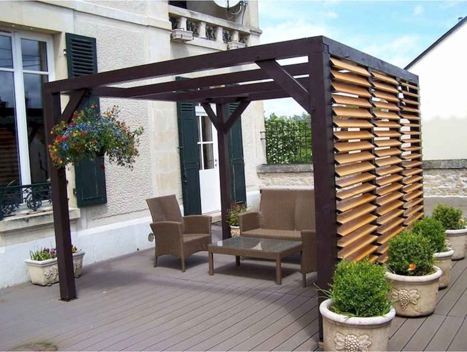 Пергола боковая